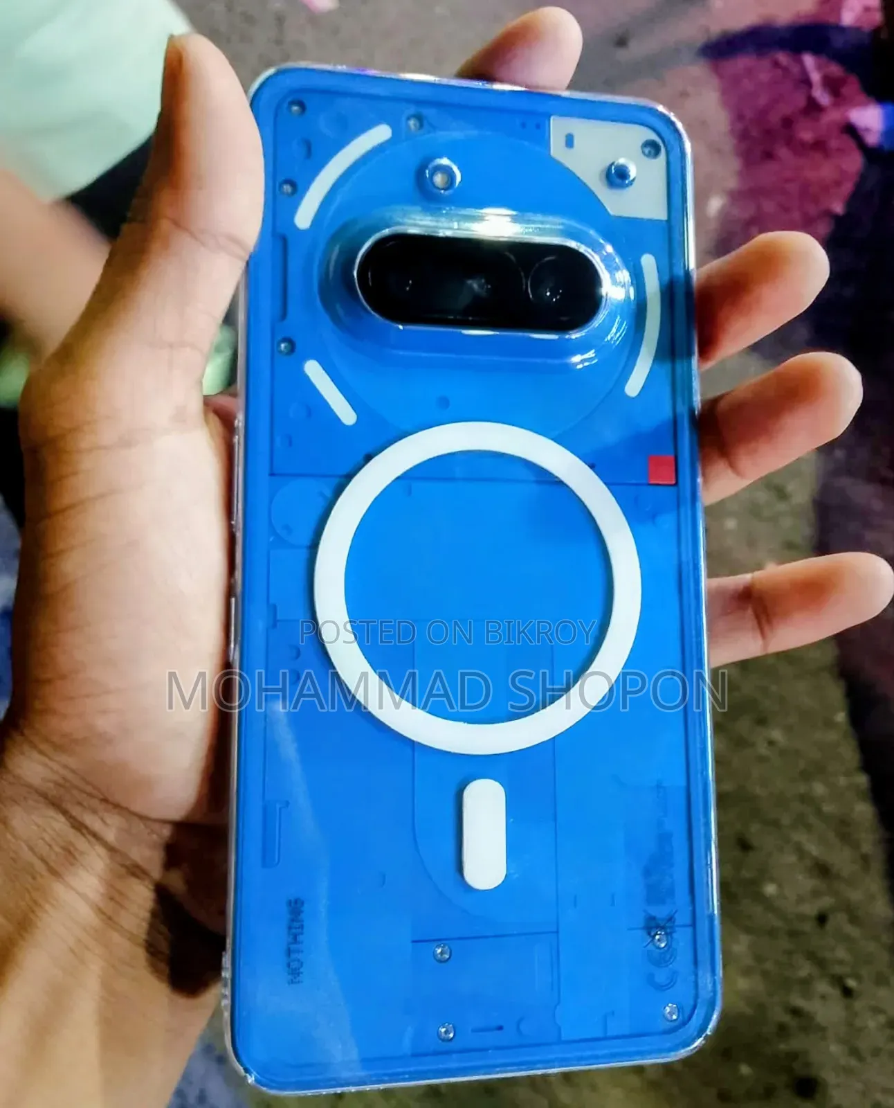 নতুন নাথিং ফোন ৩এ ২৫৬ জিবি নীল