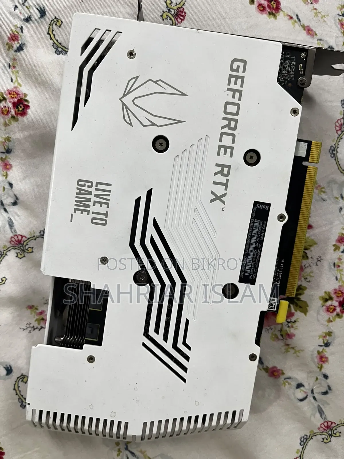 ZOTAC Gaming GeForce RTX 3070 Twin Edge OC White Edition (Used)