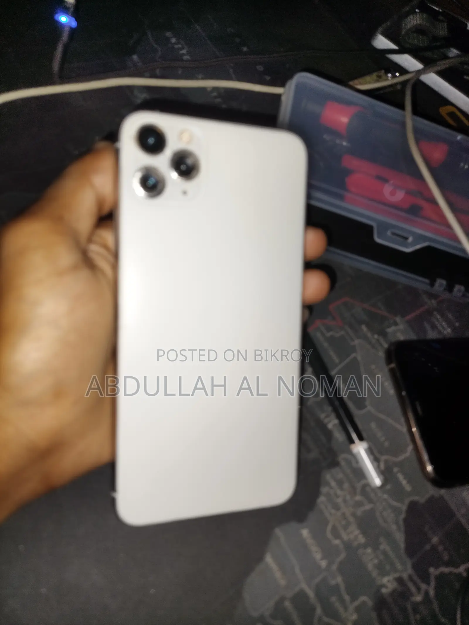অ্যাপল আইফোন ১১ প্রো ম্যাক্স ৫১২ জিবি সিলভার