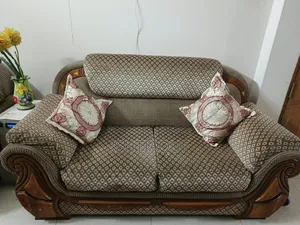 Sofa Set Made With Shegun Wood