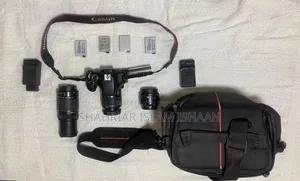 Canon EOS 600D DSLR With 3 Lenses