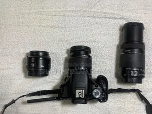 Canon EOS 600D DSLR With 3 Lenses