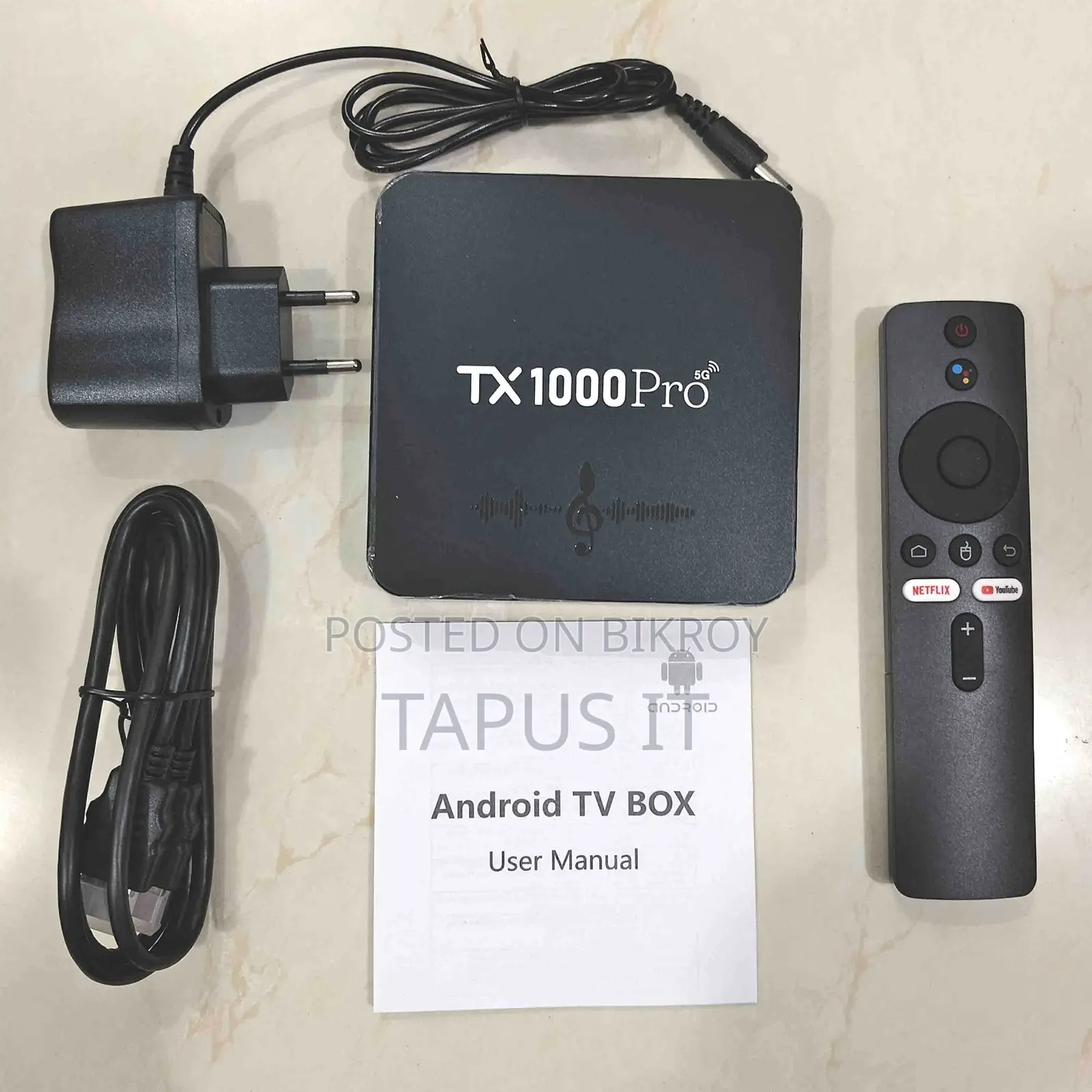 Smart TV Box TX1000Pro 5G 16gb/256gb