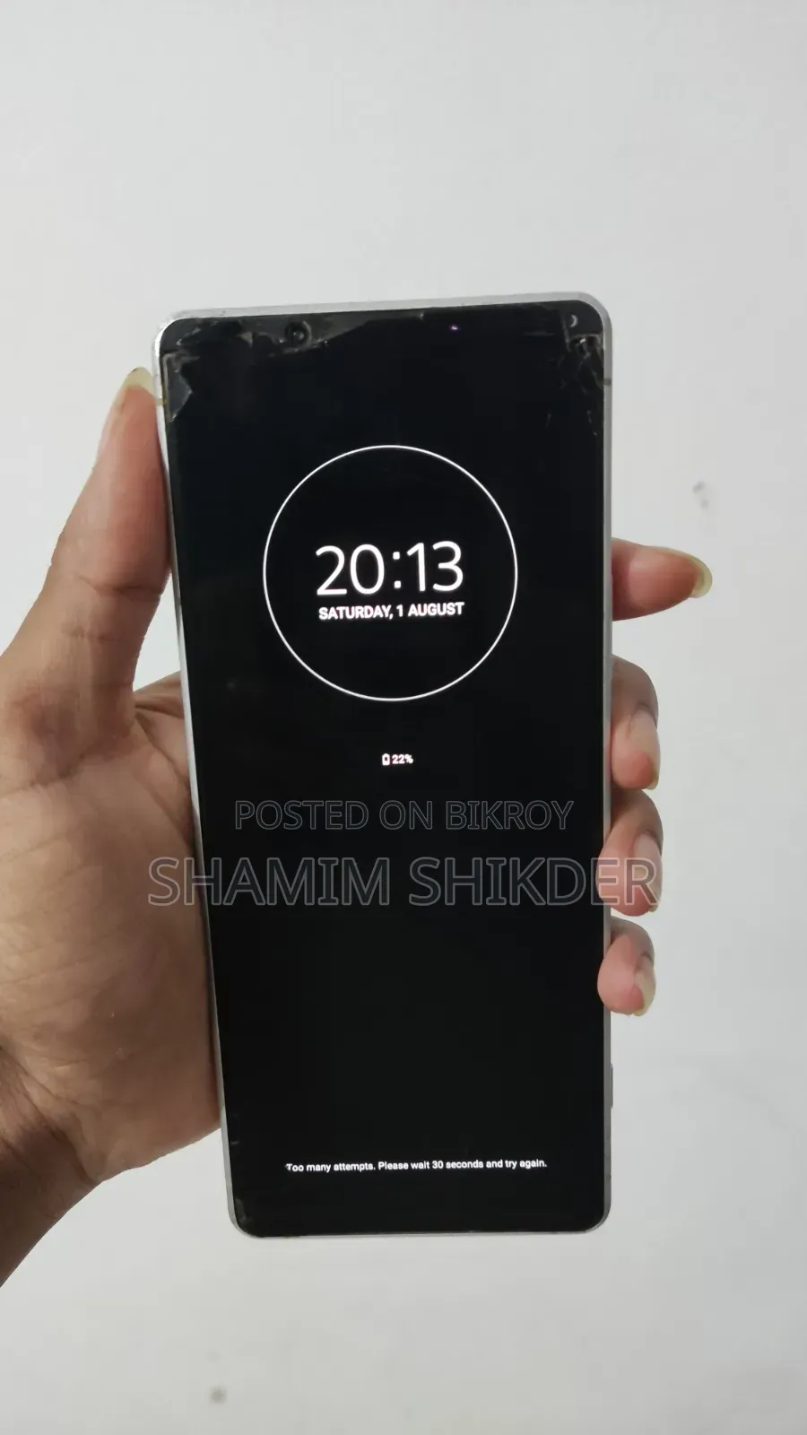 Sony Xperia 1 II 128 GB White
