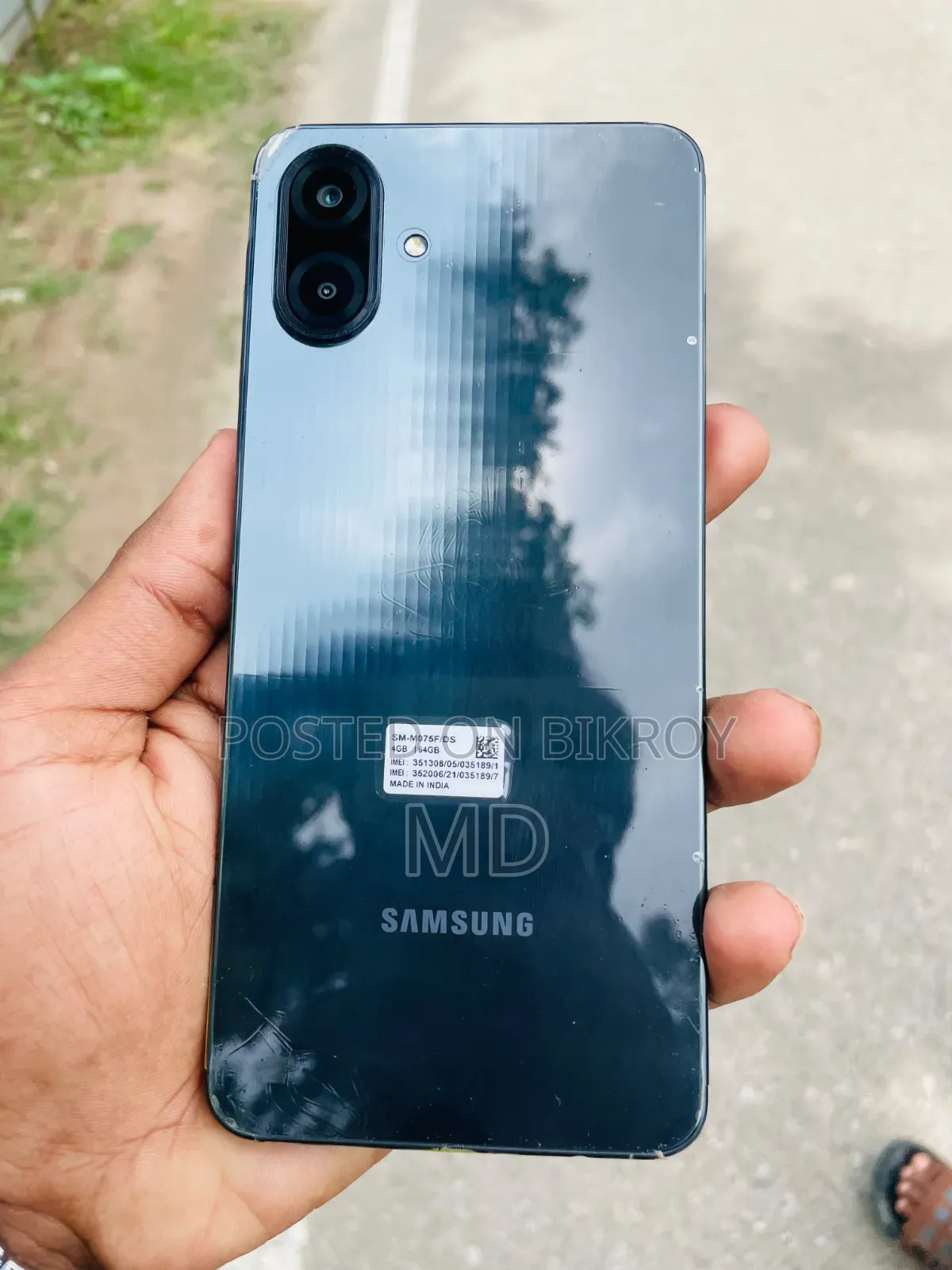 স্যামসাং গ্যালাক্সি এম০৭ ৬৪ জিবি ব্ল্যাক