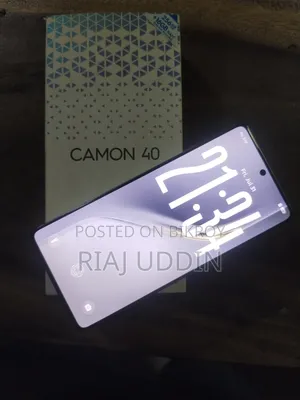 Tecno Camon 40 ২৫৬ জিবি কালো