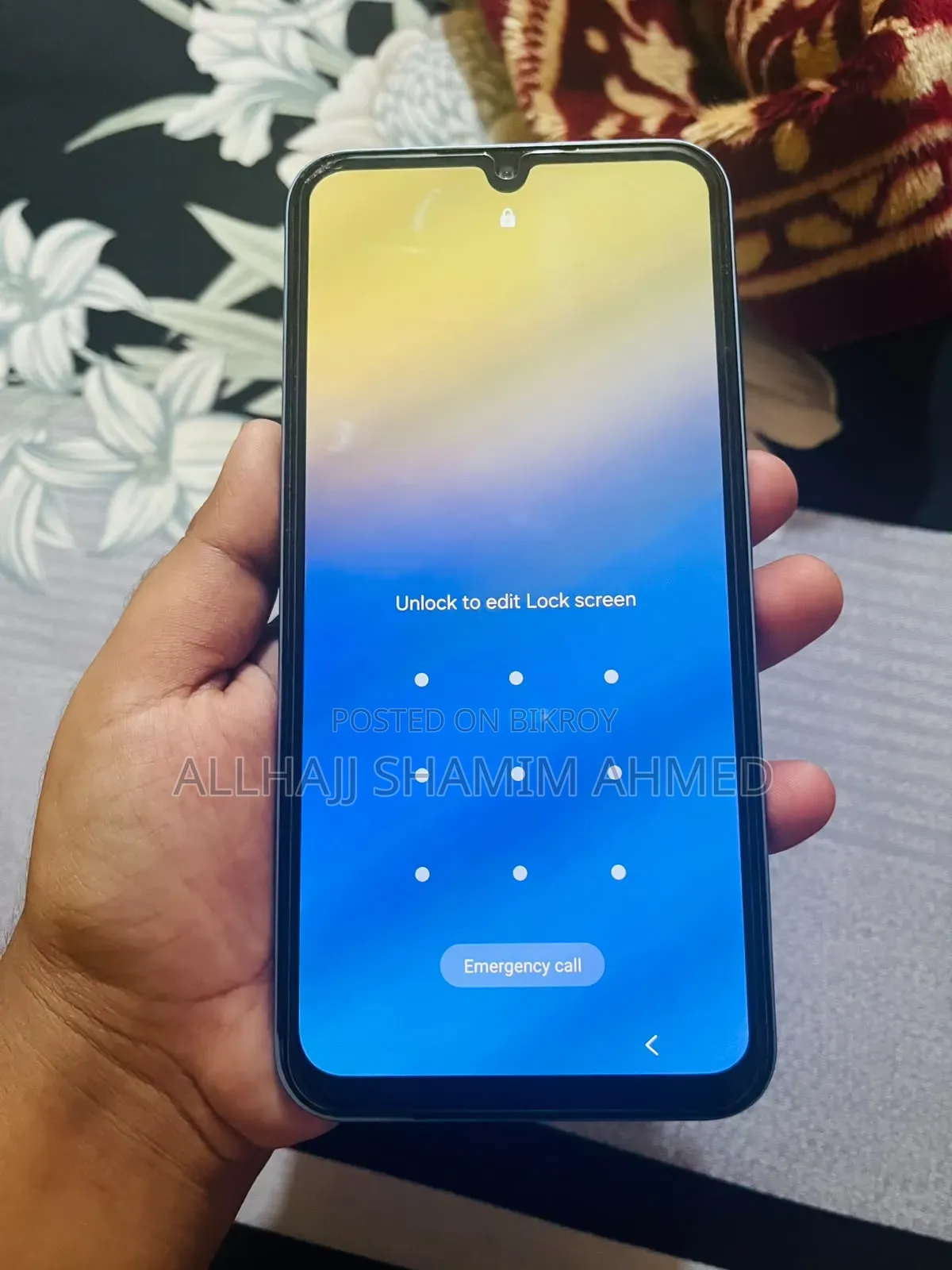 স্যামসাং গ্যালাক্সি এ১৫ ৫জি ২৫৬ জিবি নীল