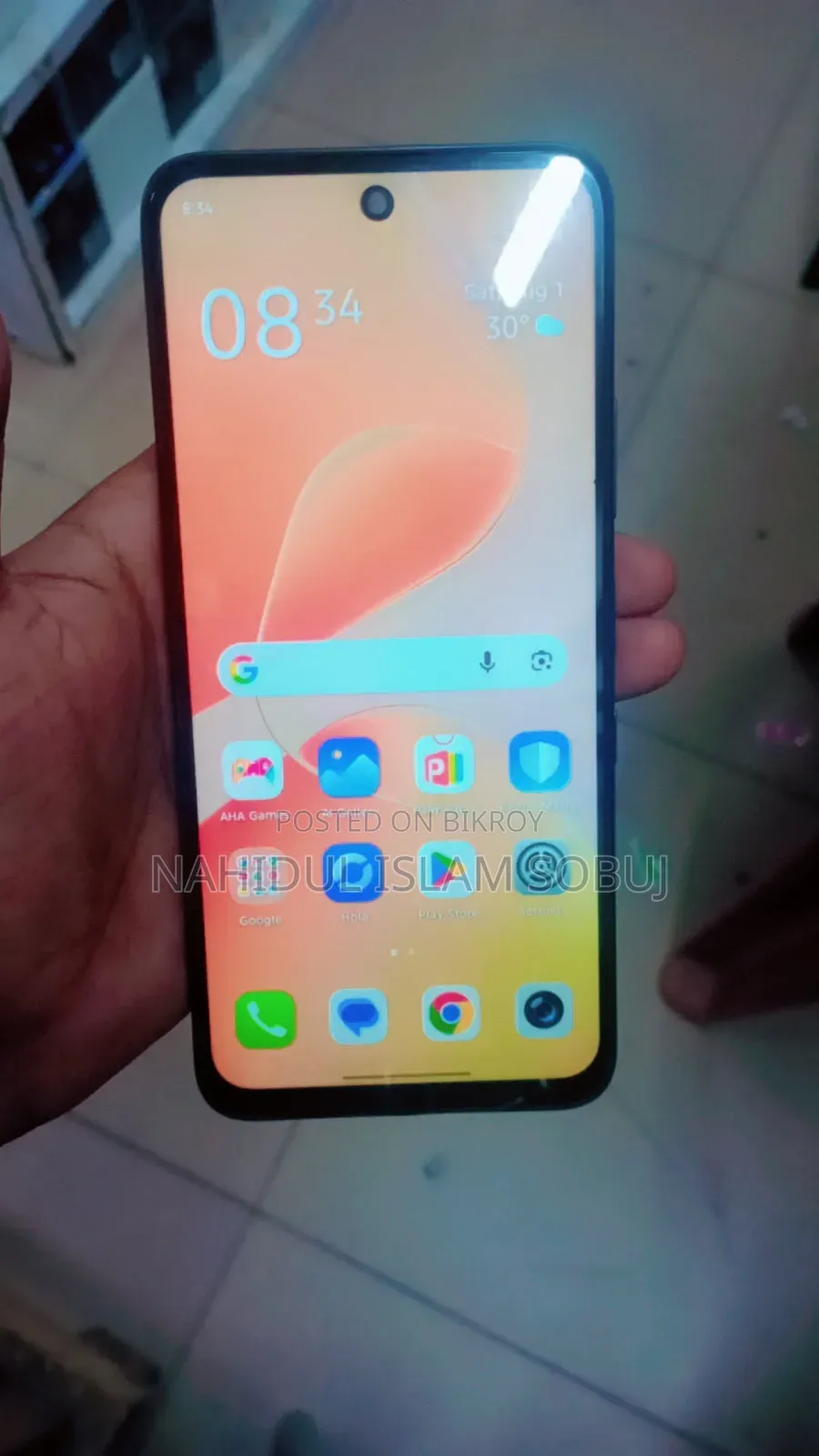 Infinix Hot 60i 128 GB Black