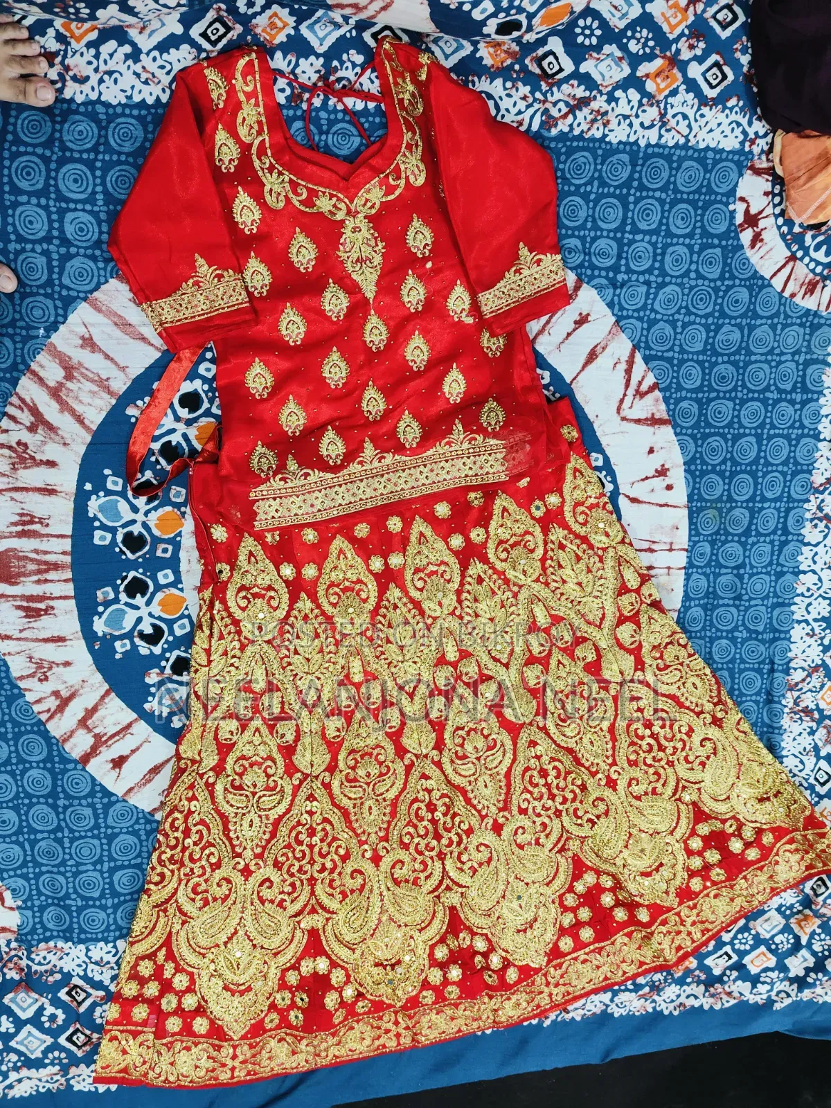 Used Lehenga Body Size 36