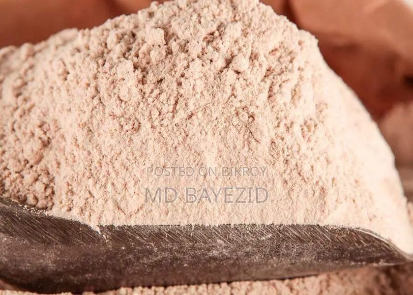 দেশি গমের লাল আটা