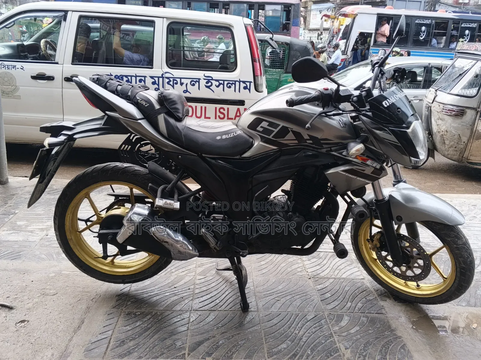 Suzuki Gixxer 2017 Gray