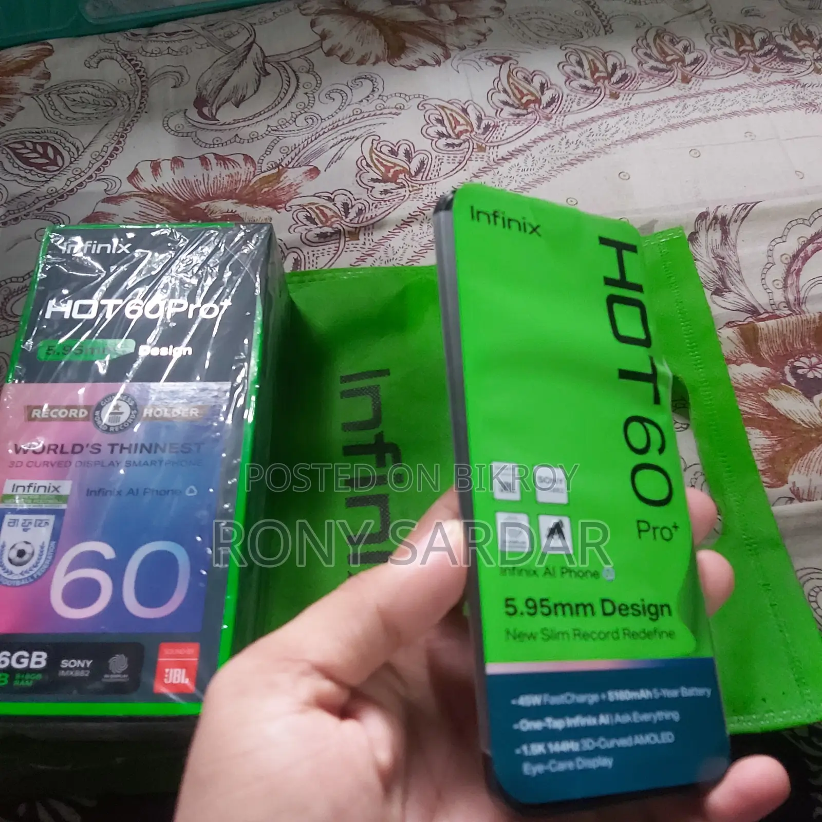 Infinix Hot 60 Pro+ 256 GB Silver