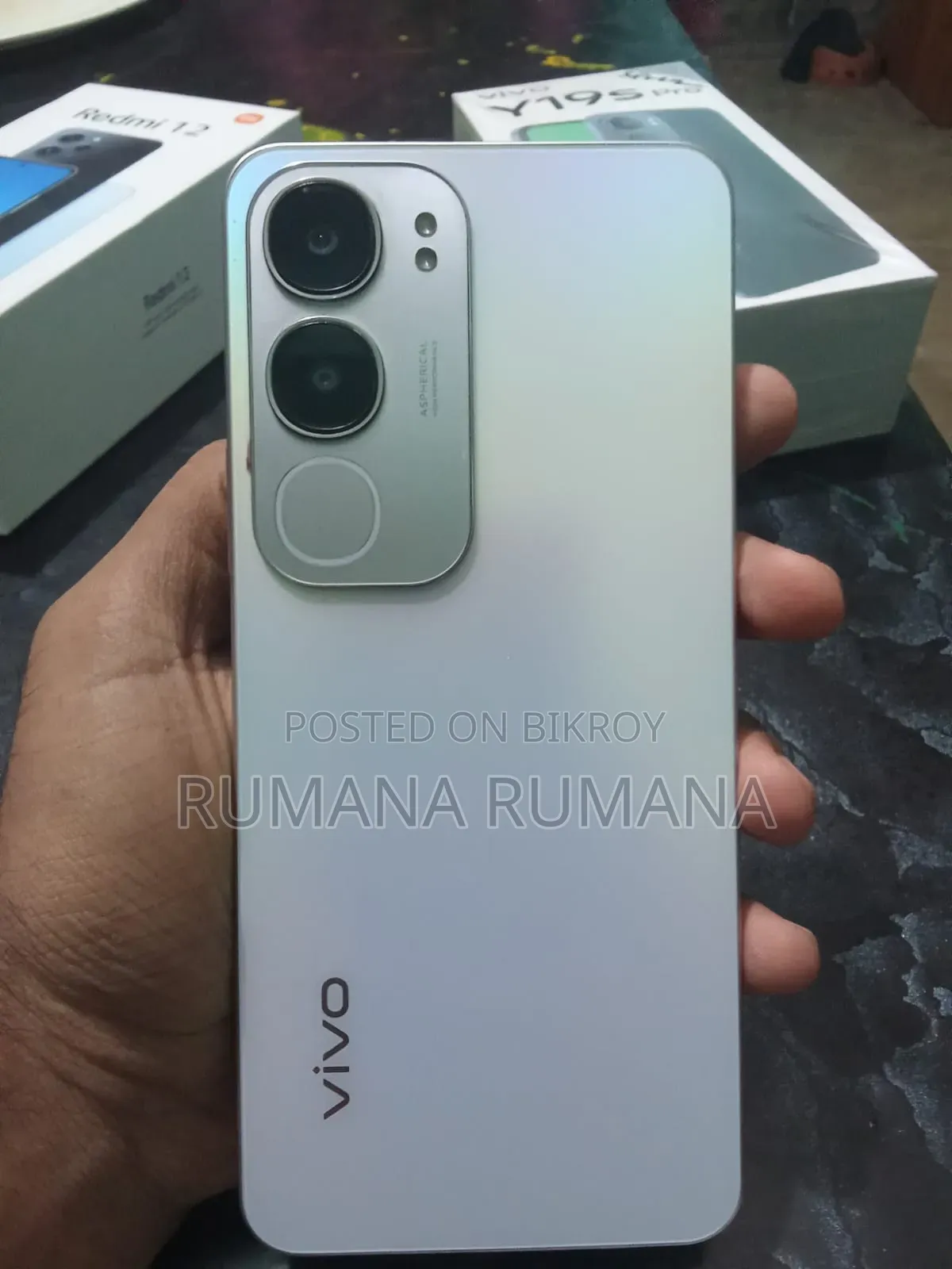 ভিভো Y19s প্রো ১২৮ জিবি সিলভার