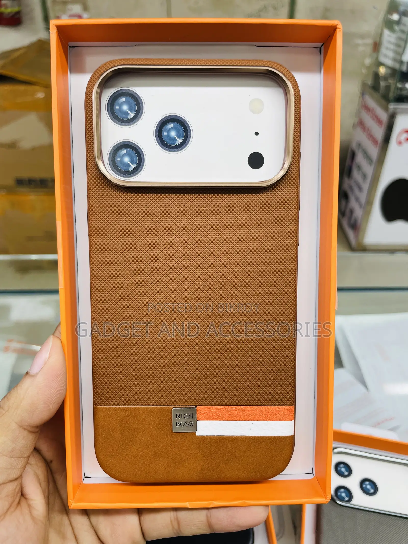 iPhone 17 Pro Max Leather Case