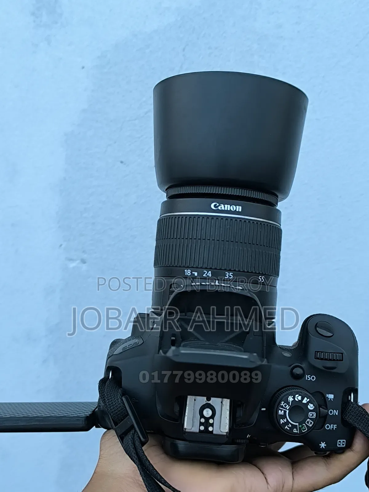 Canon 700d with Canon 18-55 Lens Full Setup