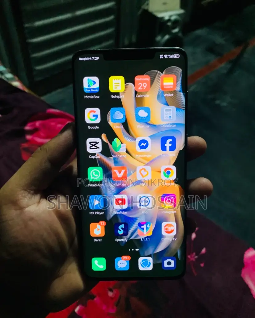 হুয়াওয়ে মেট ৫০ প্রো ২৫৬ জিবি ব্ল্যাক