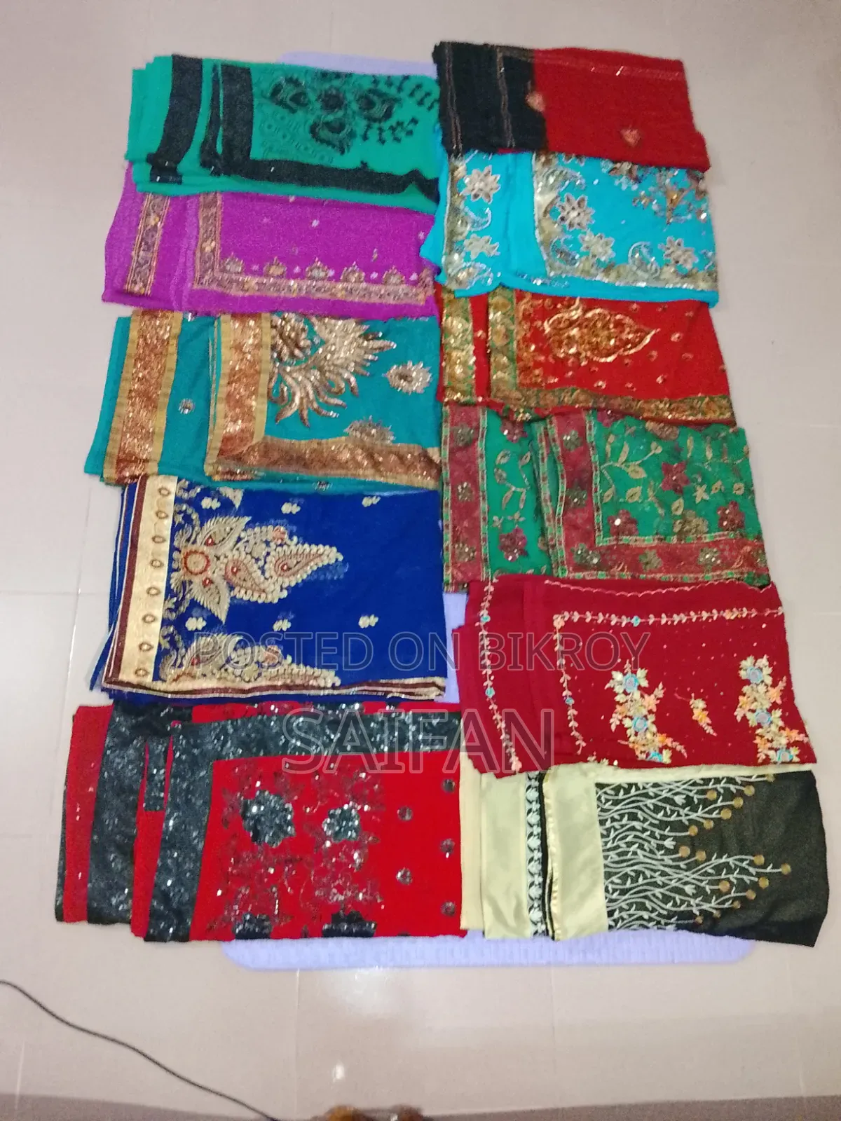Only 500 Taka! Party Saree Stock Clearance Offer