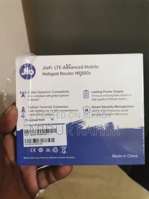 Jio 4G Pocket Router. LCD Display