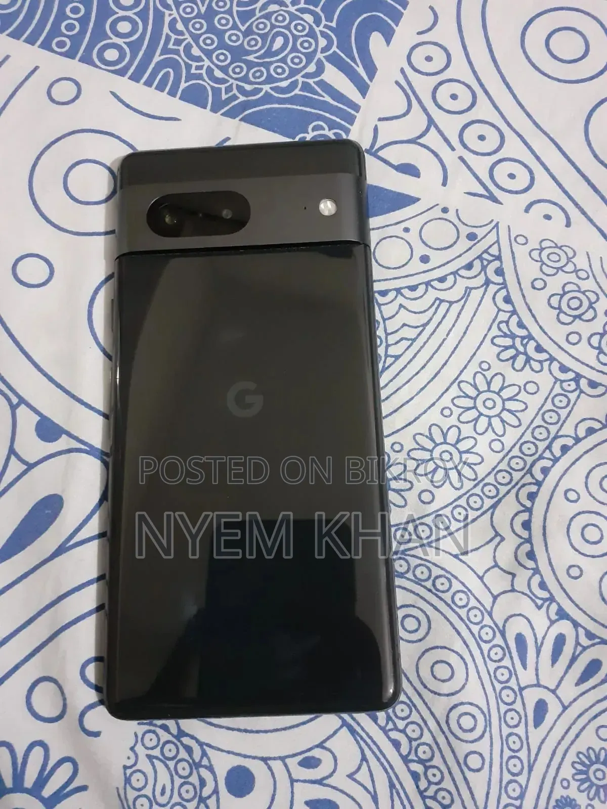 গুগল পিক্সেল ৭ ১২৮ জিবি ব্ল্যাক