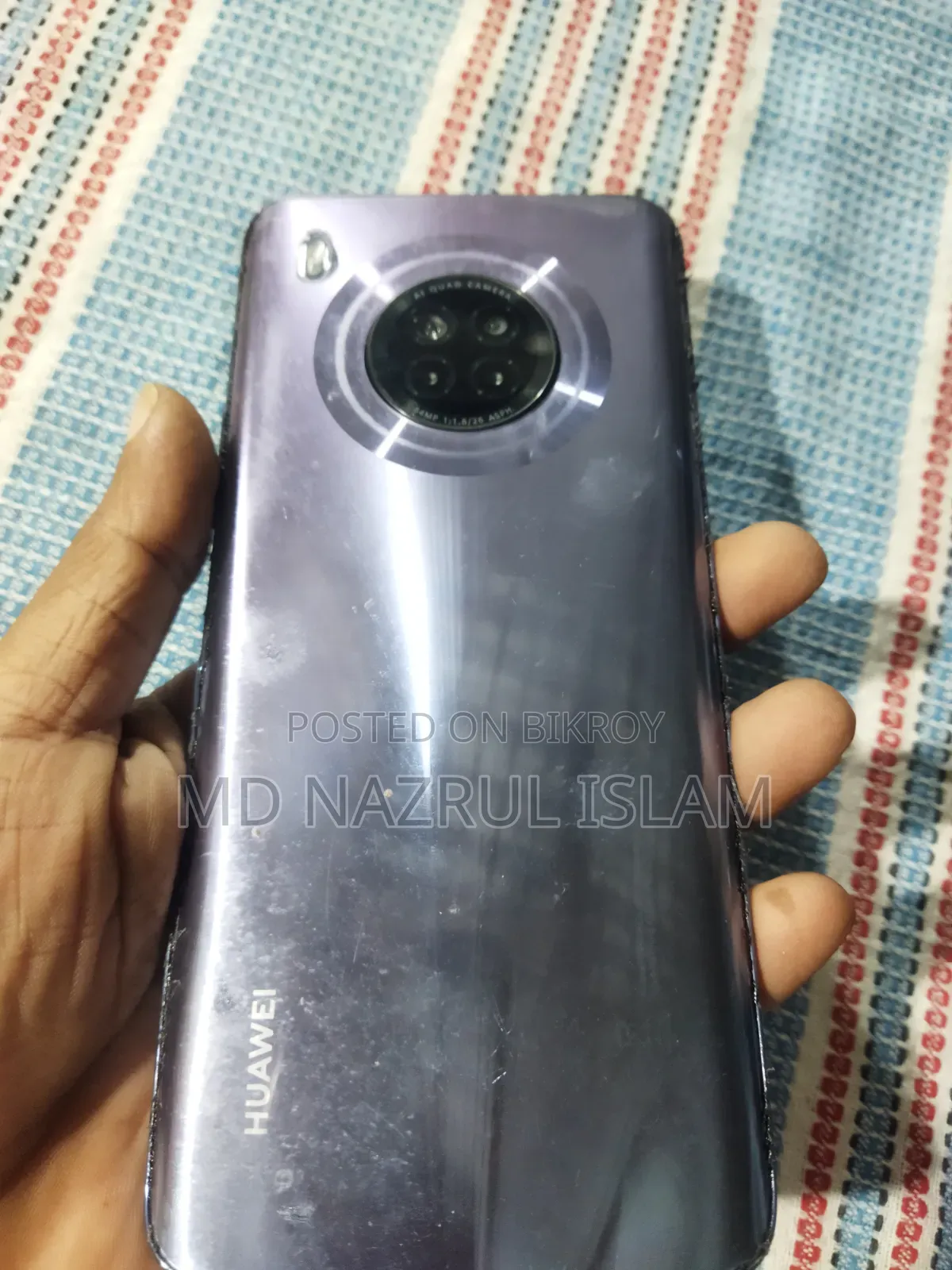 হুয়াওয়ে ওয়াই৯এ ১২৮ জিবি সিলভার