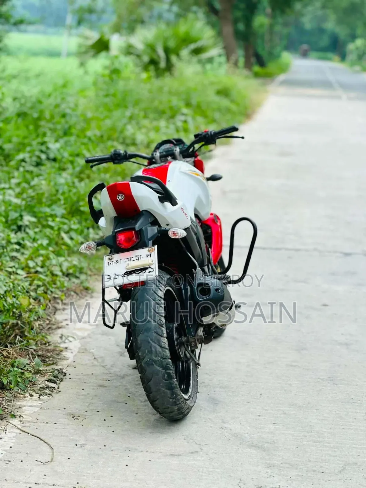 নতুন ইয়ামাহা এফজেড ২০১৮ সাদা