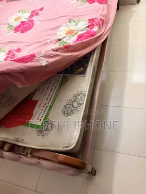 This bed will be sold 6/7 feet. Mattress will be given free with it