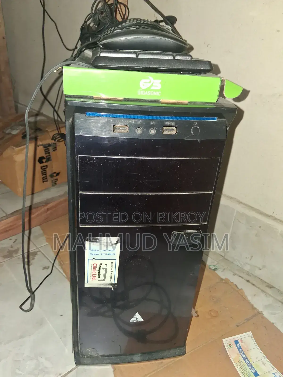 Desktop Computer 4GB Intel Core I3 SSD 320GB
