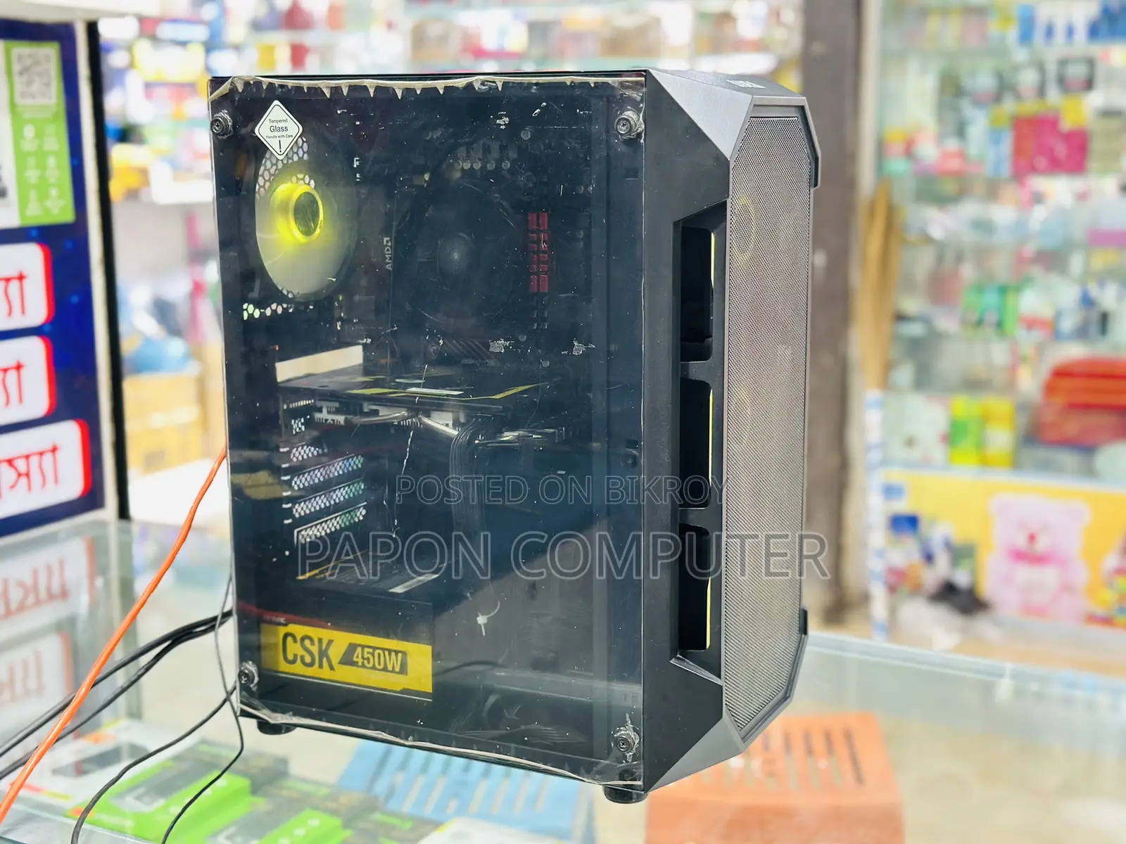 Desktop Computer 16GB AMD Ryzen 5 HDD+SSD 500GB