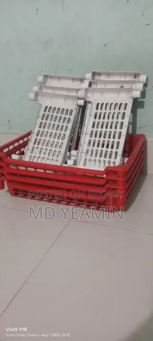 প্লাস্টিক শেলফ র‍্যাক +৪-তলা প্লাস্টিক র‍্যাক