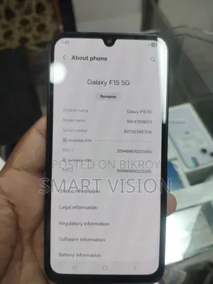Samsung Galaxy F15 128 GB Black
