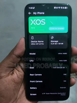 Infinix Hot 60 Pro 128 GB Black