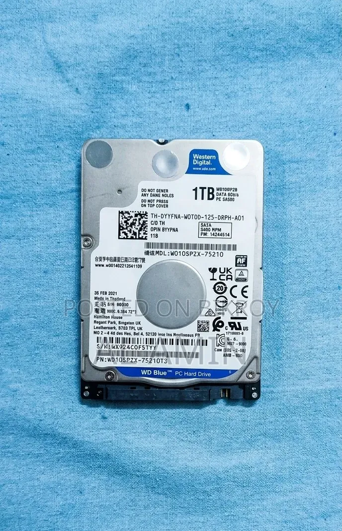 WD Blue 1TB SATA Hard Drive