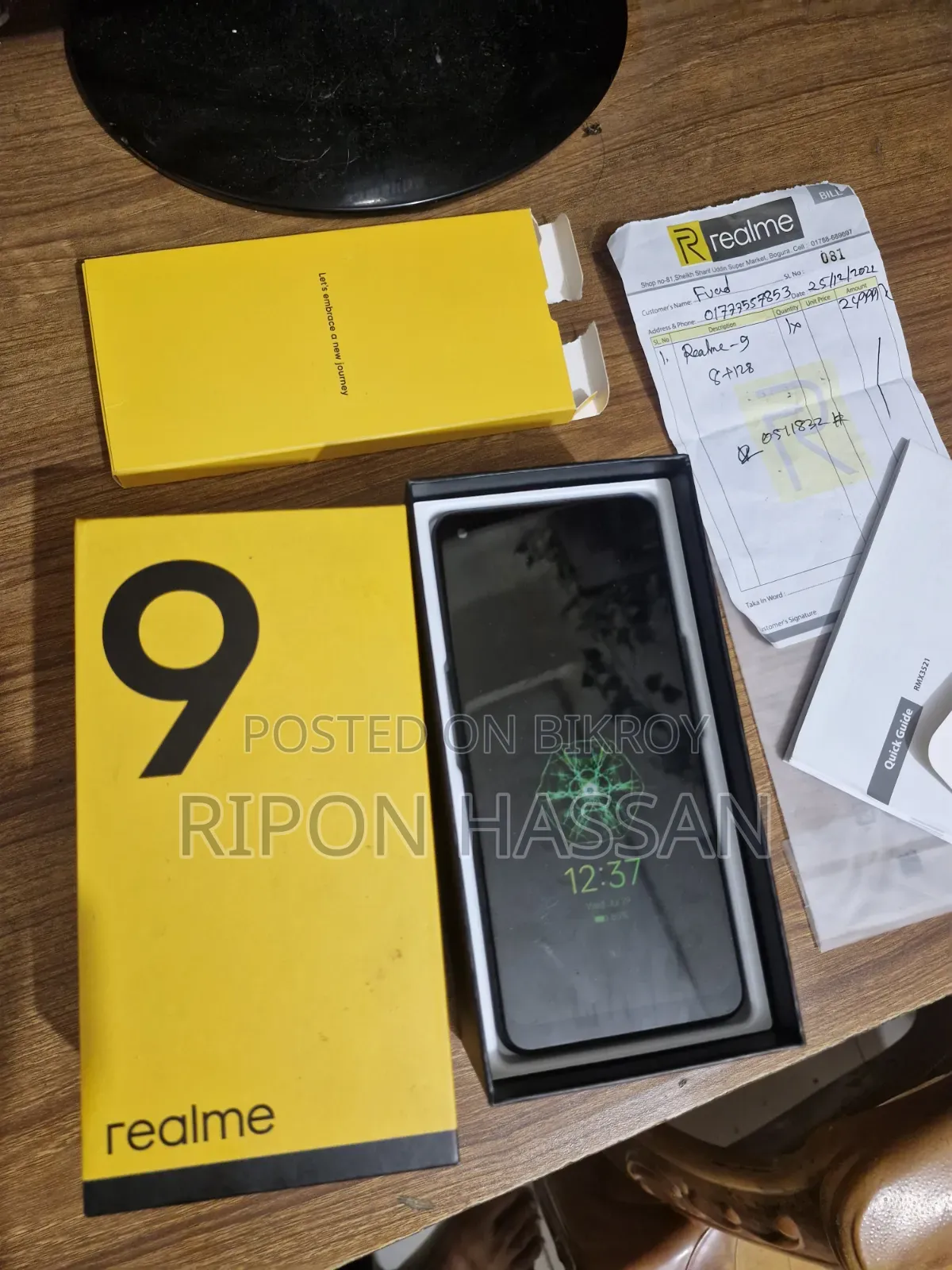 Realme 9 128 GB Black