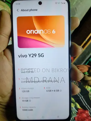 Vivo Y29 128 GB Blue