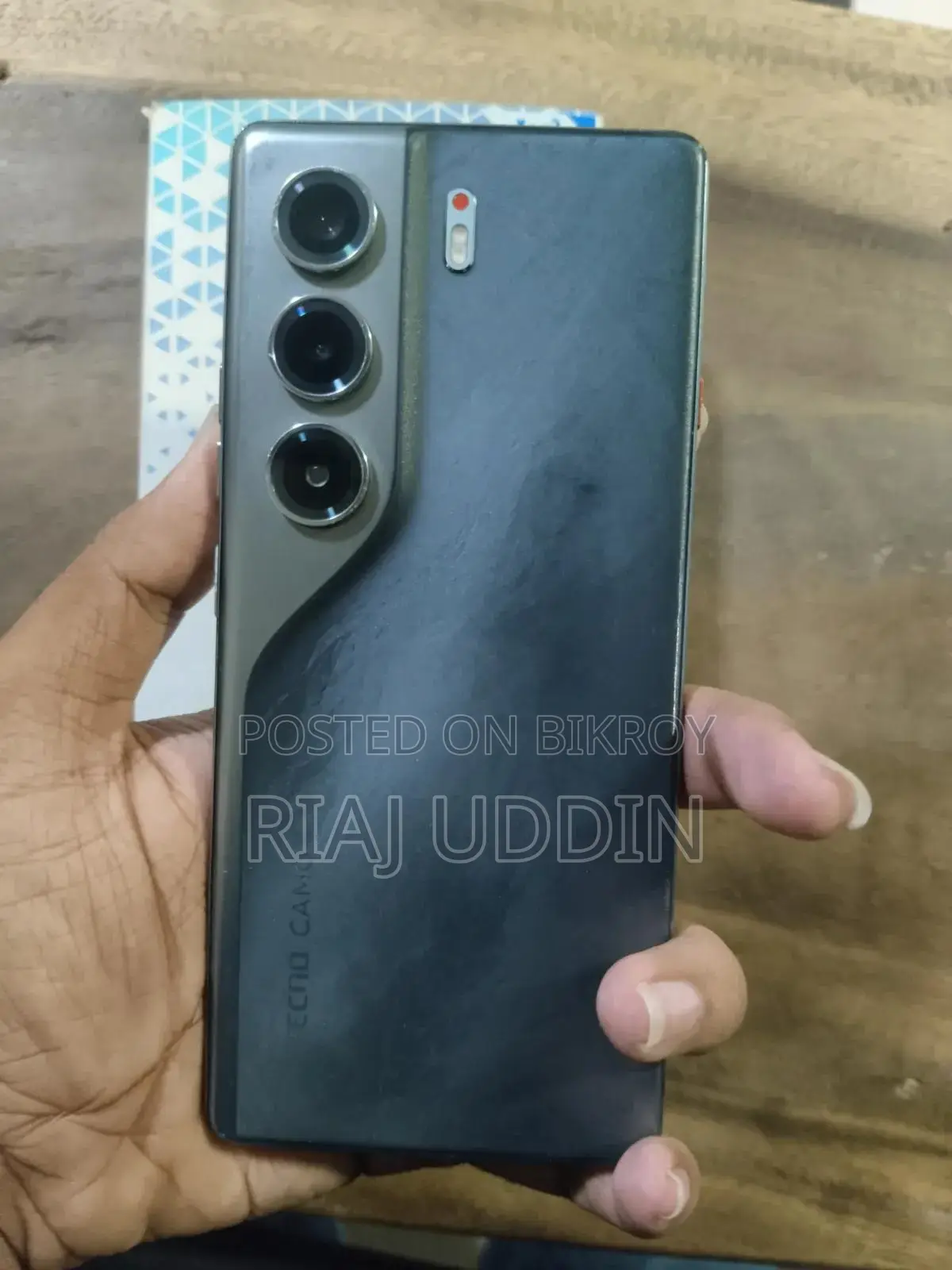 Tecno Camon 40 ২৫৬ জিবি কালো