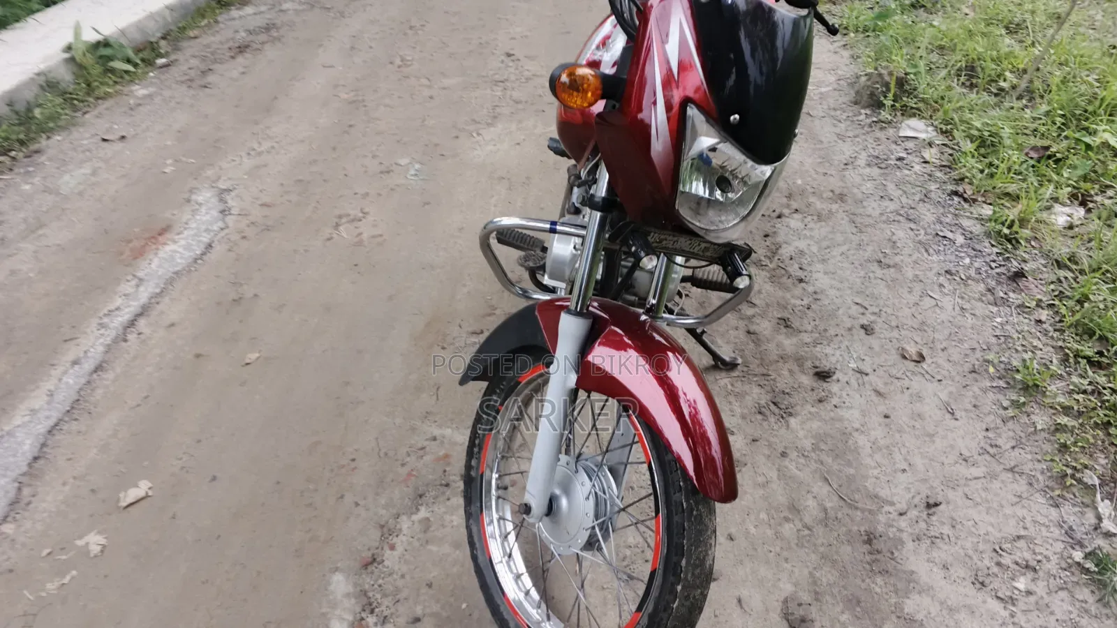 বাজাজ সিটি ১০০ ২০১৩ লাল