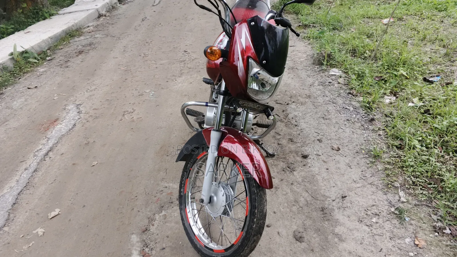 বাজাজ সিটি ১০০ ২০১৩ লাল