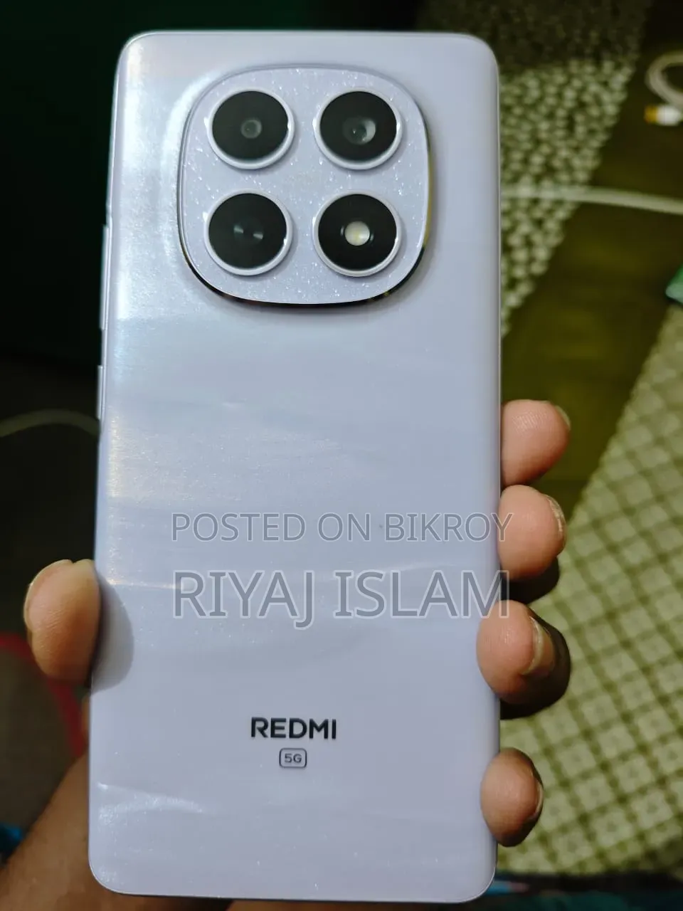 নতুন শাওমি রেডমি নোট ১৫ ২৫৬ জিবি বেগুনি