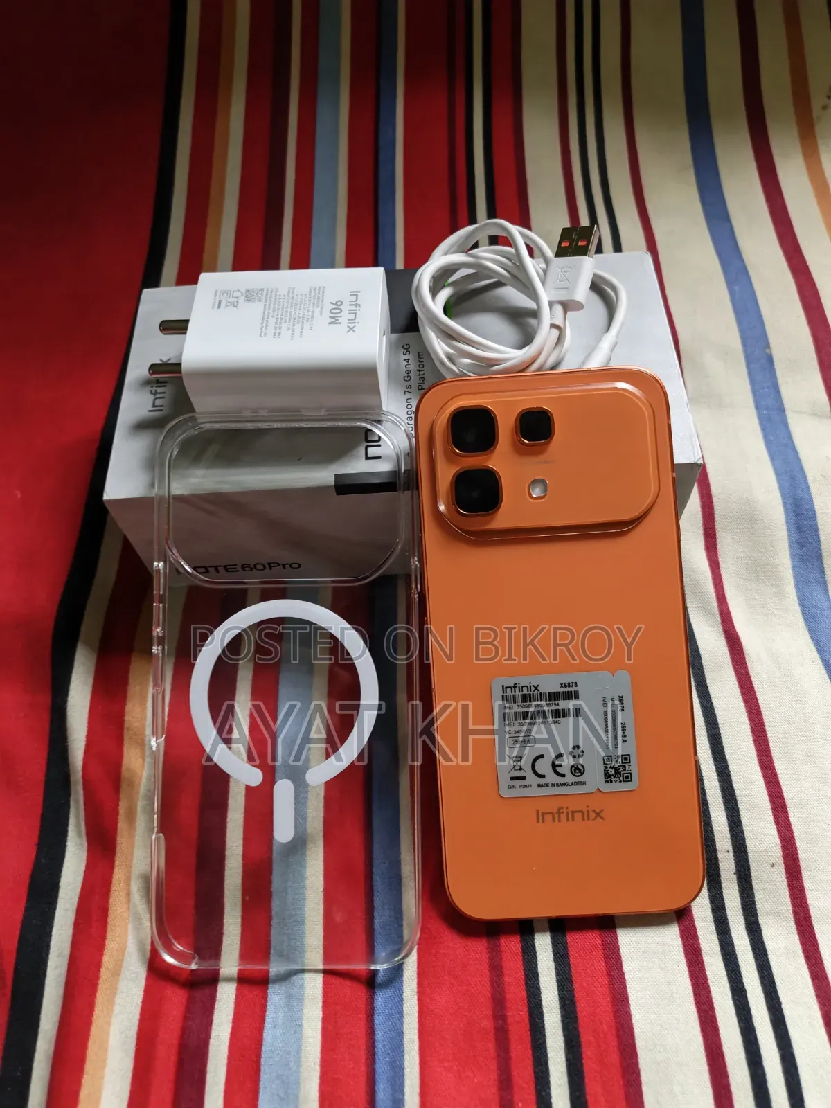 Infinix Note 60 Pro 256 GB Orange