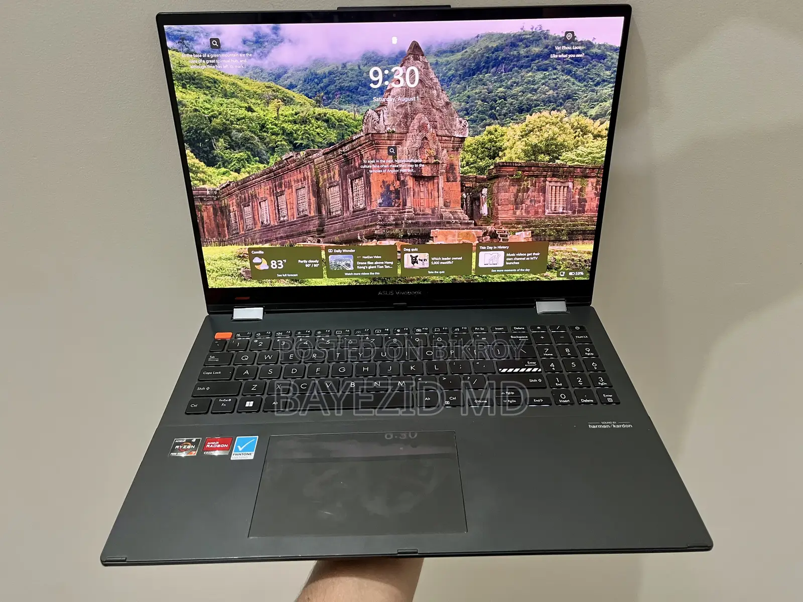 Laptop Asus Vivobook 16 24GB AMD Ryzen 7 SSD 512GB