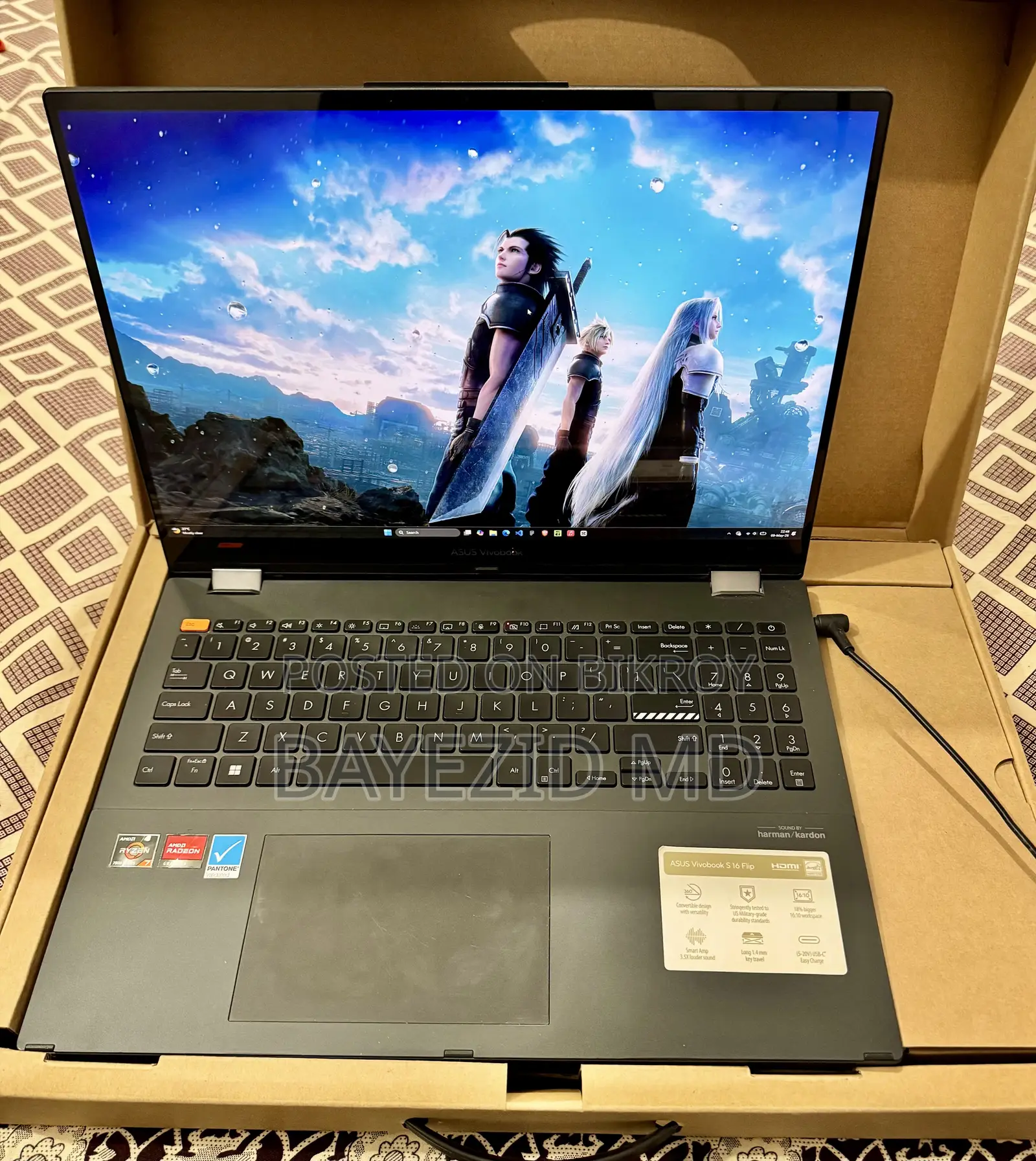 Laptop Asus Vivobook 16 24GB AMD Ryzen 7 SSD 512GB