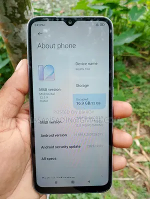 Xiaomi Redmi 10A 32 GB Black