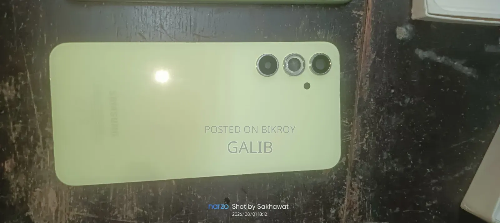 স্যামসাং গ্যালাক্সি এ৫৪ ৫জি ১২৮ জিবি গ্রিন
