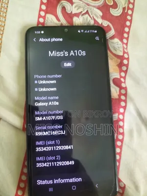 New Samsung Galaxy A10s 32 GB Blue
