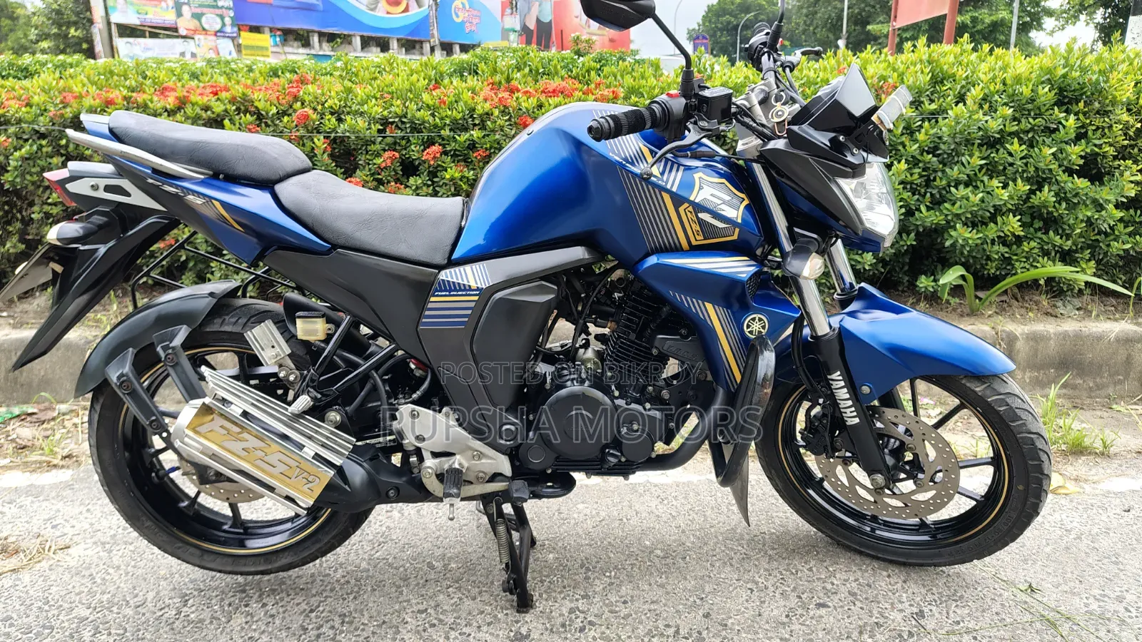 ইয়ামাহা এফজেডএস ভি২ ২০২৩ ব্লু