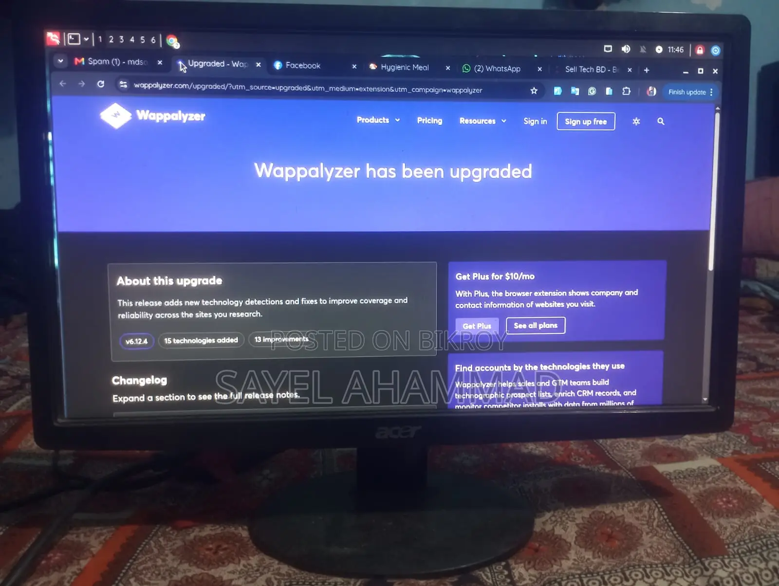 Desktop Computer 8GB AMD Ryzen SSD 128GB