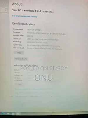 CPU Dell/HP Brand PC