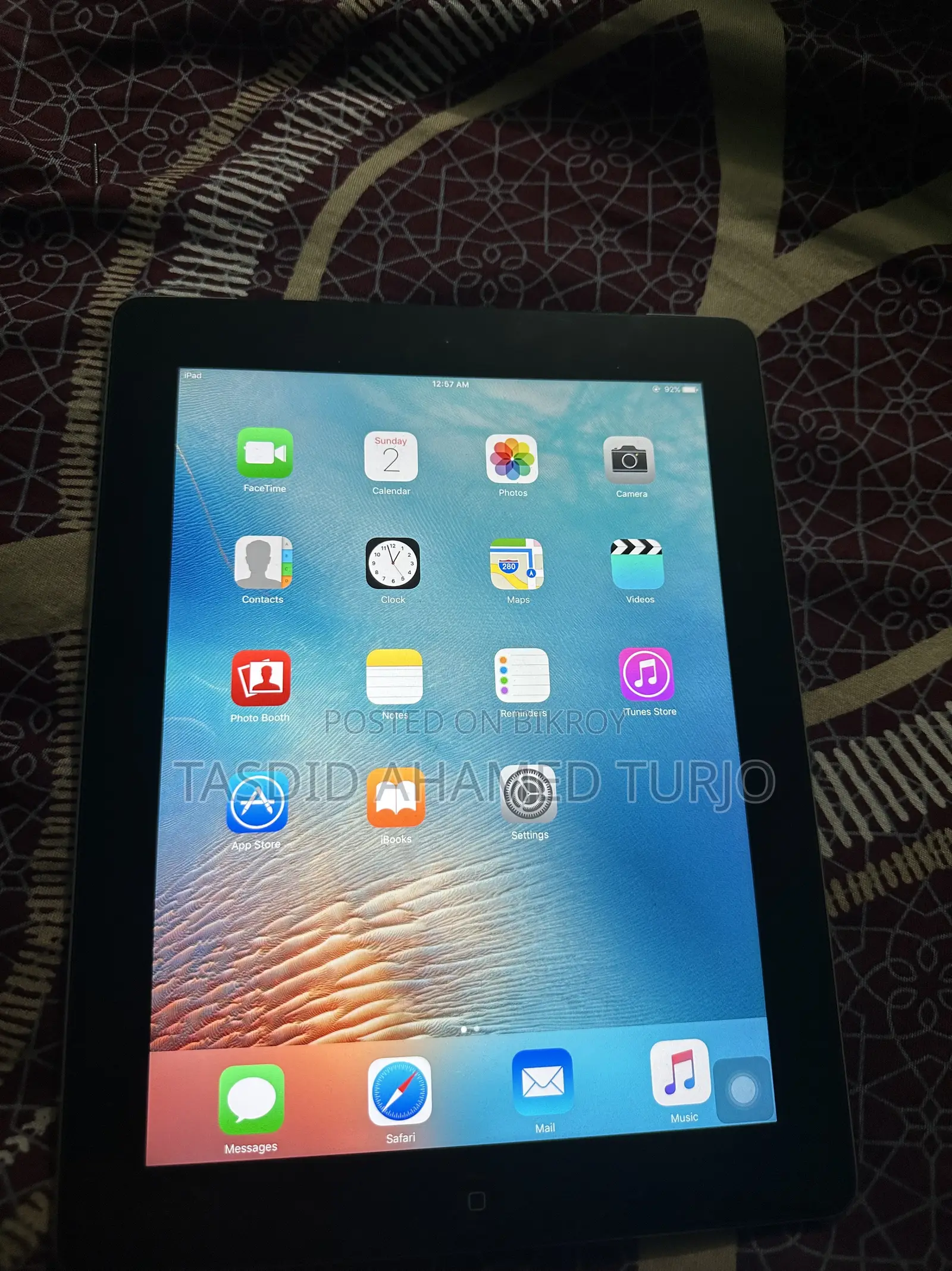 Apple iPad 2 Wi-Fi 16 GB Silver