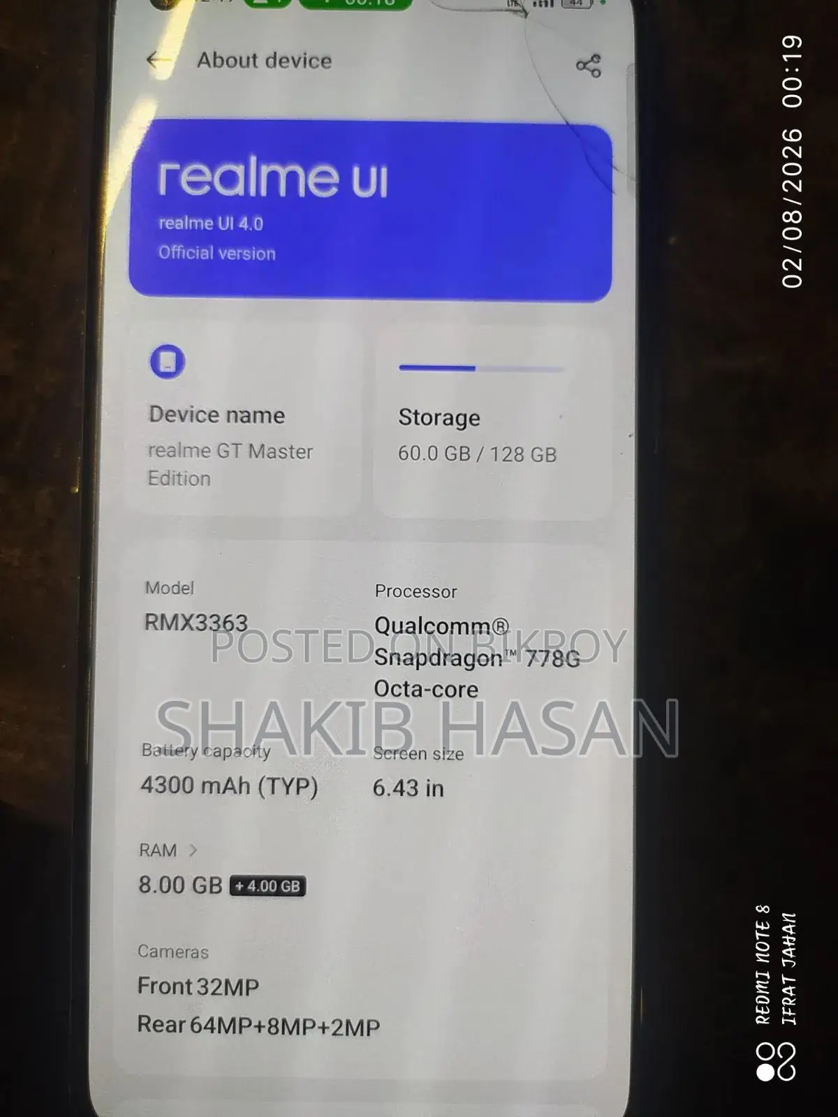 Realme GT Master Edition 128 GB White
