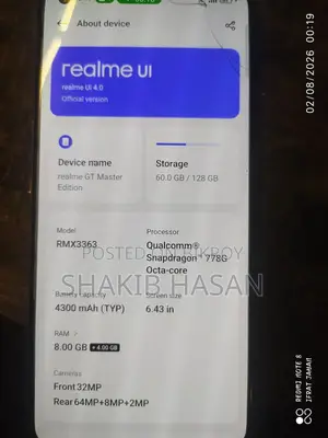 Realme GT Master Edition 128 GB White